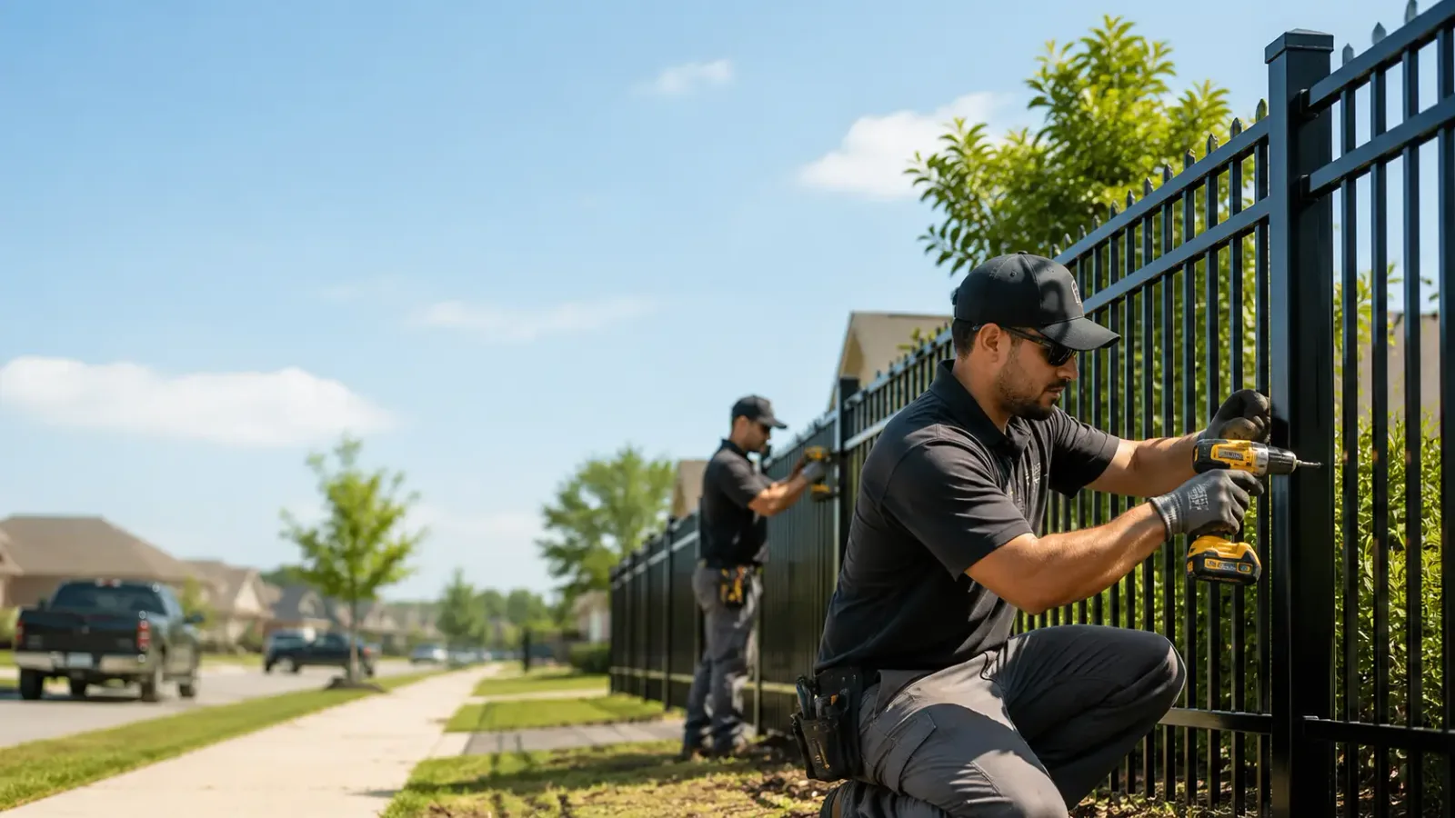 Metal Fence Installation in Midlothian, IL